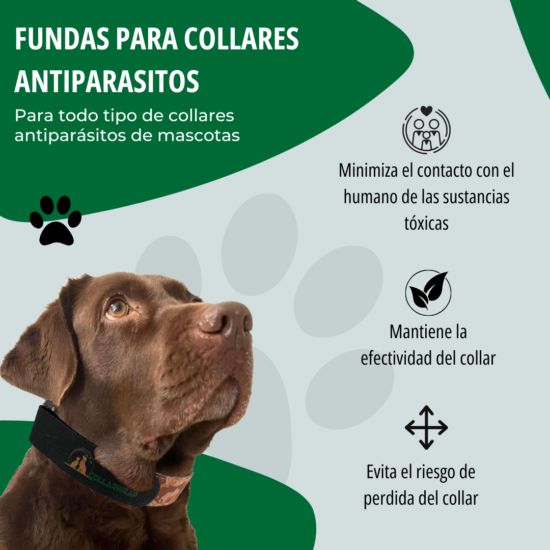 Funda Collar Aniparasitario Camuflaje COLLARWRAP, , large Imagen numero 4